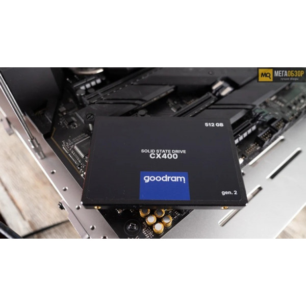 Накопичувач SSD 128GB Goodram CX400 Gen.2 2.5" SATAIII 3D TLC (SSDPR-CX400-128-G2)