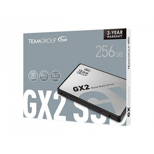 Накопичувач SSD 256GB Team GX2 2.5" SATAIII TLC (T253X2256G0C101)