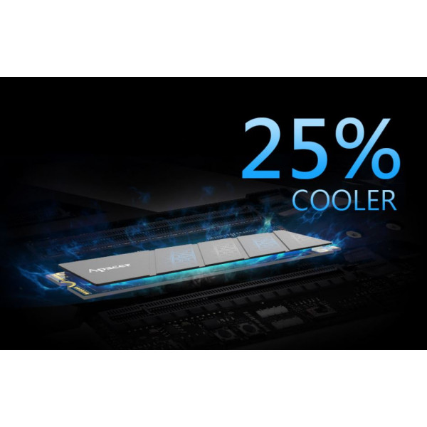 Накопичувач SSD 2TB Apacer AS2280P4U Pro M.2 2280 PCIe 3.0 x4 3D TLC (AP2TBAS2280P4UPRO-1)