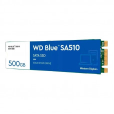 Накопичувач SSD 500GB WD Blue SA510 M.2 2280 SATAIII 3D TLC (WDS500G3B0B)