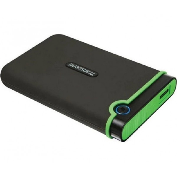 Накопичувач зовнiшнiй HDD 2.5" USB 2.0TB Transcend StoreJet 25M3 Iron Gray Slim (TS2TSJ25M3S)