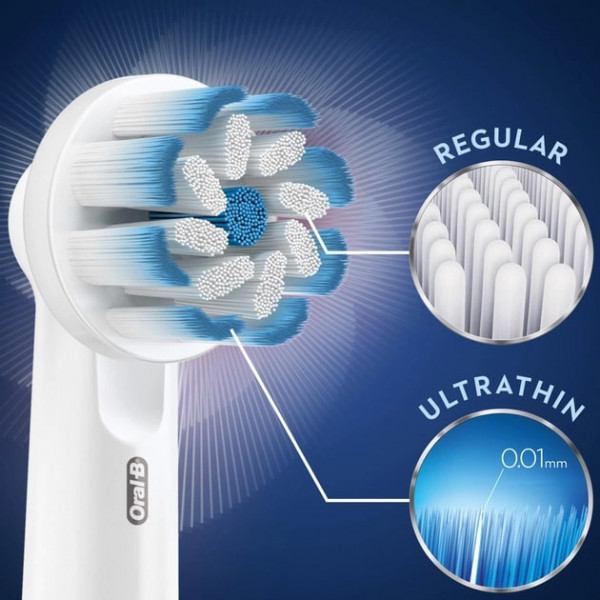 Насадка для зубної електрощітки Braun Oral-B Pro Sensitive Clean EB60X (4 шт)
