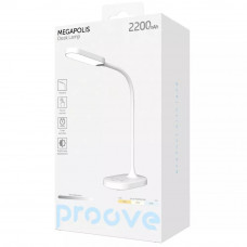 Настільна лампа LED Proove Megapolis 2200 mAh White (PLMP00010002)