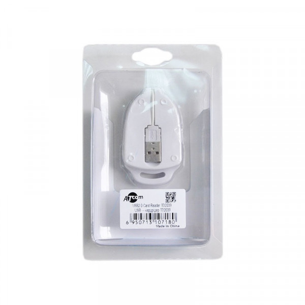 new_Кардридер Atcom TD2039 USB2.0-MS/SD/TF/M2 (10718)
