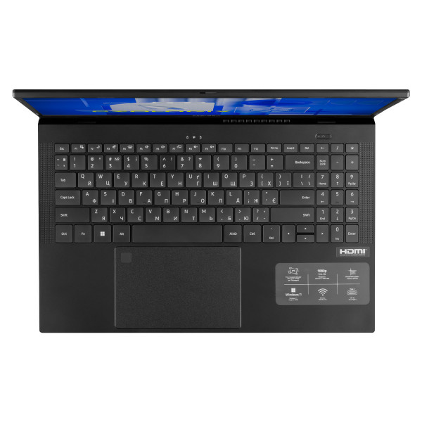 Ноутбук Prologix M15-725 (PLN725.I513.8.S3.WP11.155) Black