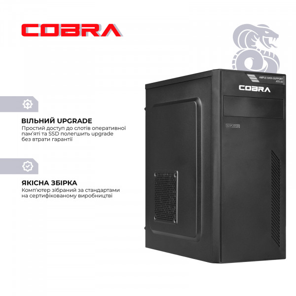 Персональний комп`ютер COBRA Optimal (I121.16.H2S2.INT.25008)