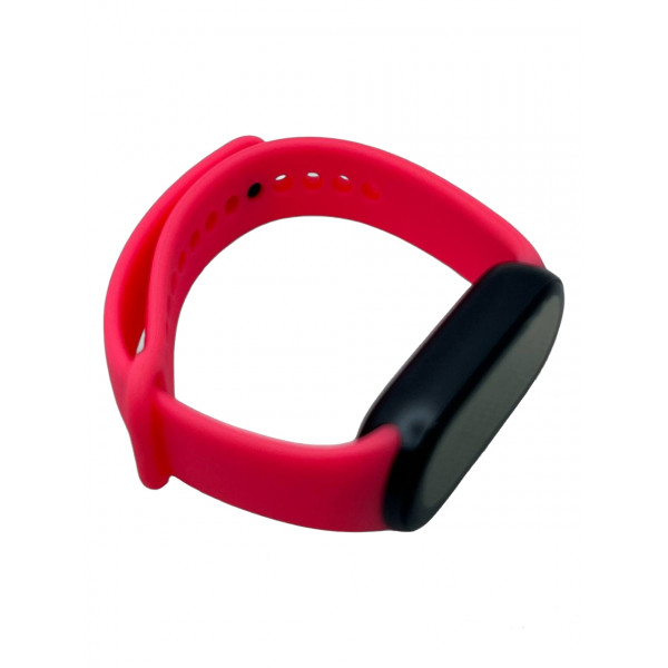 Силіконовий ремінець BeCover для Xiaomi Mi Smart Band 9 Rose Red (711968)