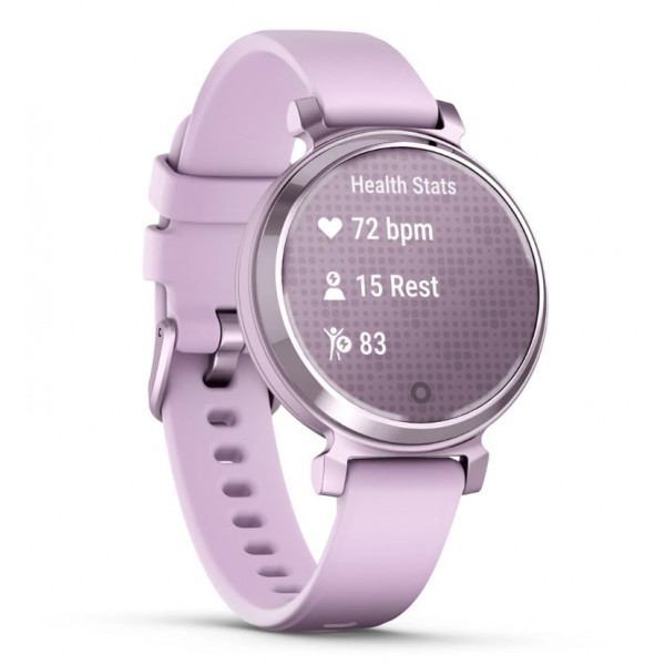 Смарт-годинник Garmin Lily 2 Metallic Lilac with Lilac Silicone Band (010-02839-01)