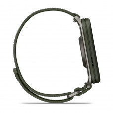 Смарт-годинник Garmin Venu X1 Moss Titanium with Moss Nylon (010-02980-23)