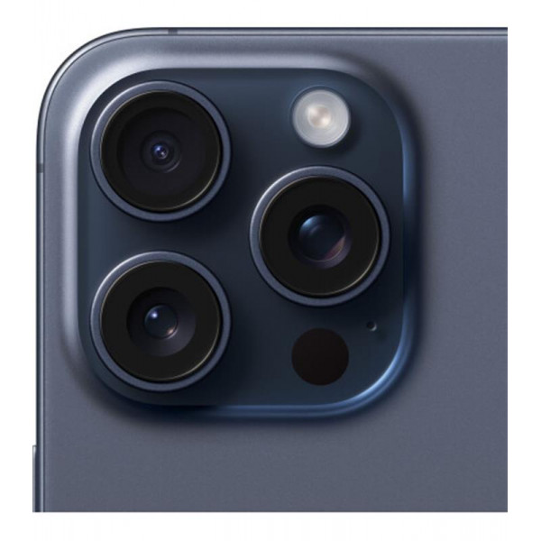 Смартфон Apple iPhone 15 Pro 256GB e-Sim Blue Titanium (Відновлений / Близький до ідеального)