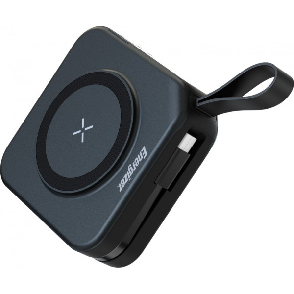 Універсальна мобільна батарея Energizer Magnetic Wireless QM10001AC 10000mAh 20W Black