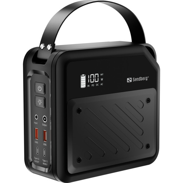 Універсальна мобільна батарея Sandberg DC Power Station 72000mAh Black (421-22)