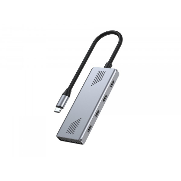 USB-хаб Gembird USB Type-C 4-в-1 (UHB-CM-U310-C4-01)