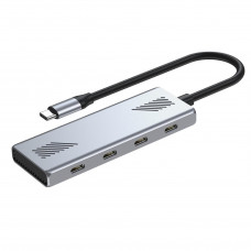 USB-хаб Gembird USB Type-C 4-в-1 (UHB-CM-U310-C4-01)
