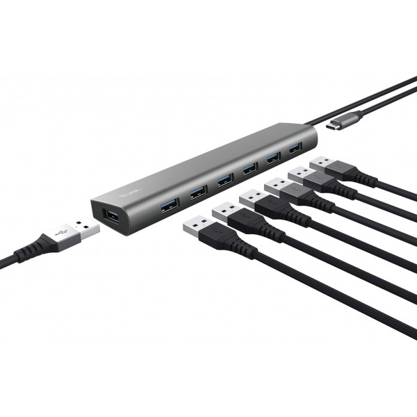USB-хаб Trust Halyx 7 ports (24967)