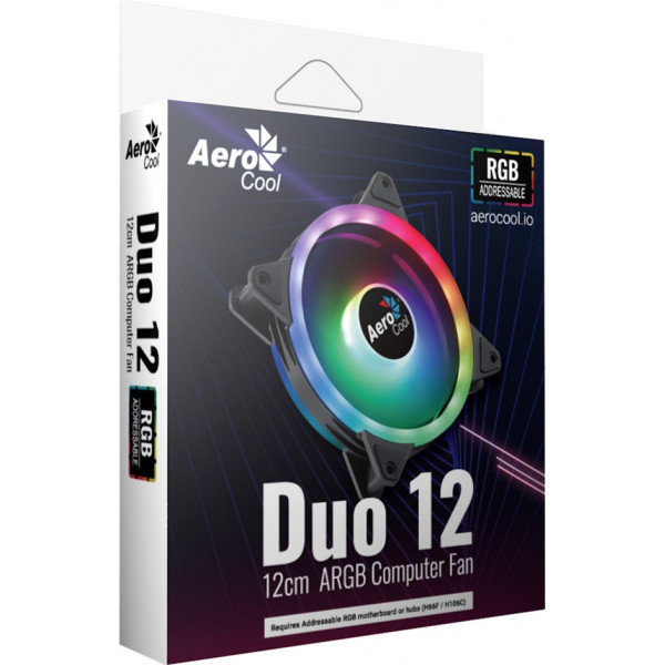 Вентилятор AeroCool Duo 12 (ACF3-DU10217.11)