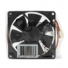 Вентилятор Gembird FANCASE/Ball , 80х80х25мм, 3-pin