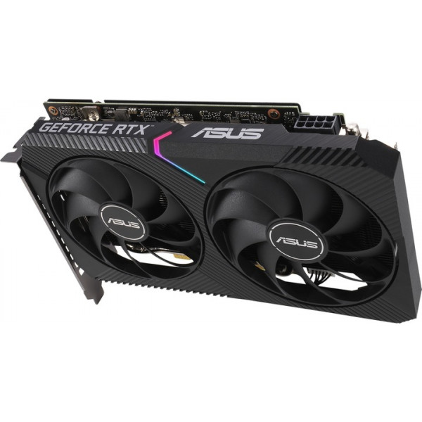 Відеокарта GF RTX 3060 12GB GDDR6 Dual OC V2 Asus (DUAL-RTX3060-O12G-V2) (LHR)