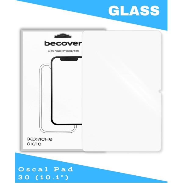 Захисне скло BeCover для Oscal Pad 30 10.1" (714900)