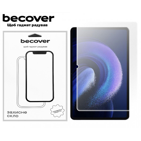 Захисне скло BeCover для Xiaomi Pad 6S Pro 12.4" (711067)
