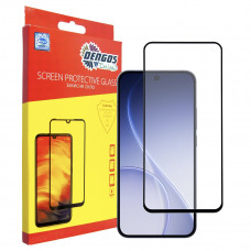 Захисне скло Dengos для Oppo Reno15 Black Full Glue (TGFG-435)