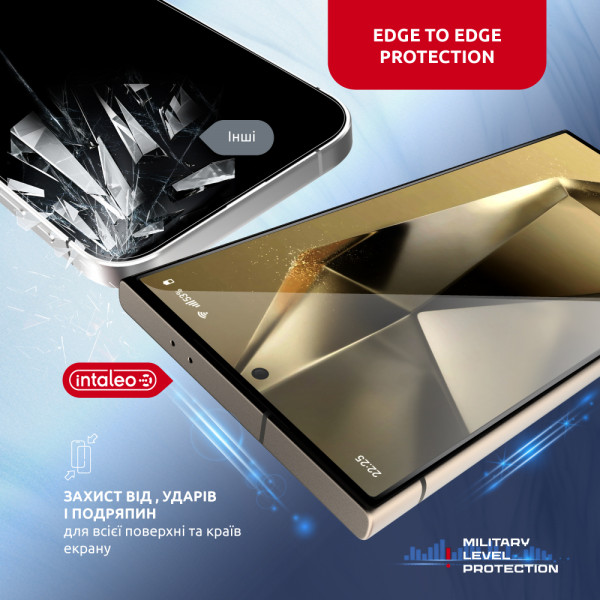 Захисне скло Intaleo з аплікатором Intaleo MagicBox для Samsung Galaxy S24 Ultra SM-S928 Black (4820266742874)