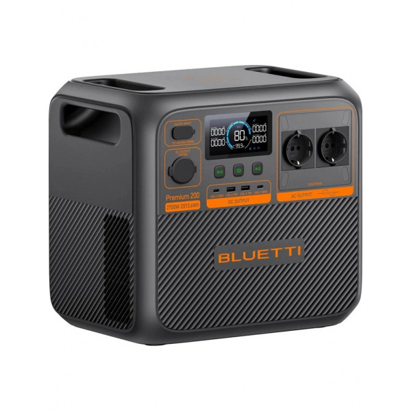 Зарядна станція Bluetti Premium 200 V2, 2700W, 2073Wh