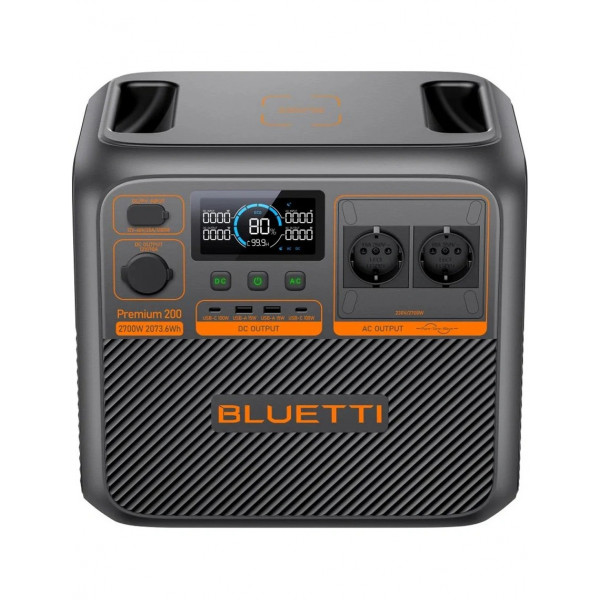 Зарядна станція Bluetti Premium 200 V2, 2700W, 2073Wh