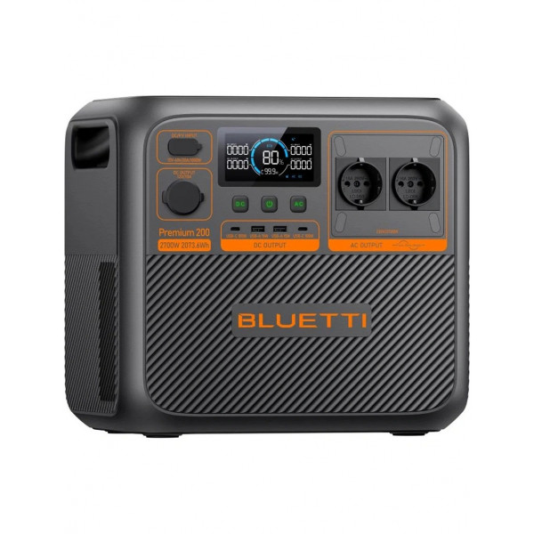 Зарядна станція Bluetti Premium 200 V2, 2700W, 2073Wh