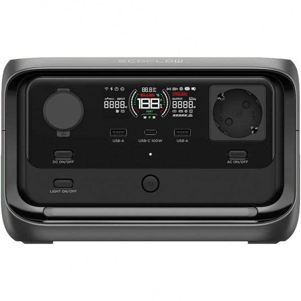 Зарядна станція EcoFlow River 3 Plus, 600W, 286Wh (EFRIVER3PLUS-EU-CBOX)