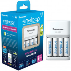 Зарядний пристрій Panasonic Smart-Quick Charger + Eneloop AA/HR06 Ni-Mh 2000 мАh 4 шт.