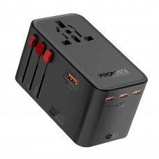 Зарядний пристрій Promate TripMate-GaN160 160W Black