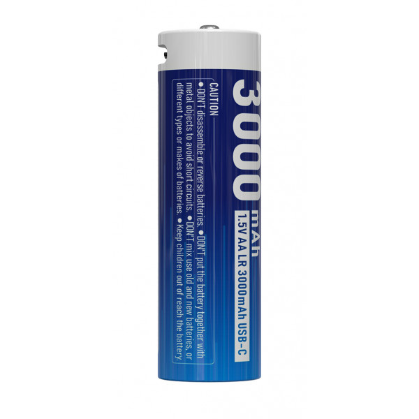 Акумулятор XTAR AA/HR06 Li-ion USB-C 3000 mAh 4 шт.
