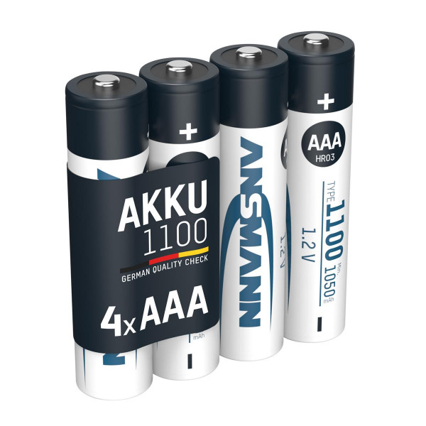 Акумулятори Ansmann AAA/HR03 NI-MH 1100 mAh BL 4 шт