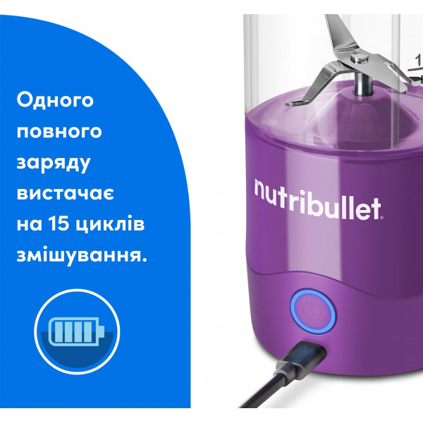 Акумуляторний портативний блендер Nutribullet NBP003PU