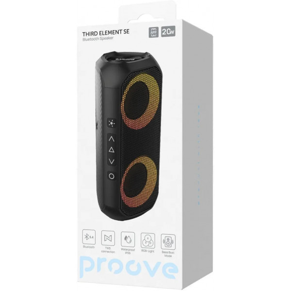 Акустична система Proove Third Element SE Black (PSTE2001AP01)