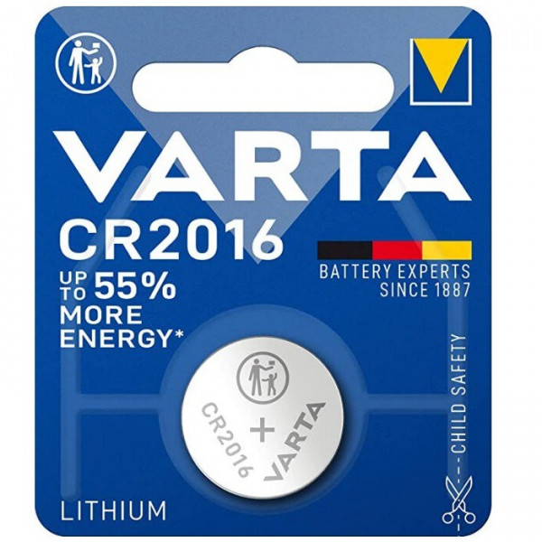 Батарейка Varta Lithium CR2016 BL 1шт