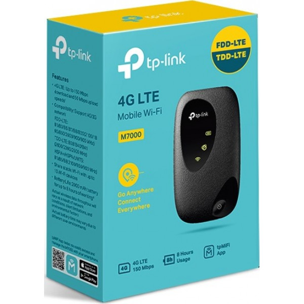 Бездротовий 4G маршрутизатор TP-Link M7000