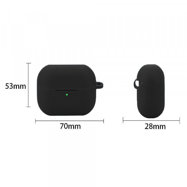 Чохол для навушників BeCover Silicon для Samsung Galaxy Buds 3 Black (711989)