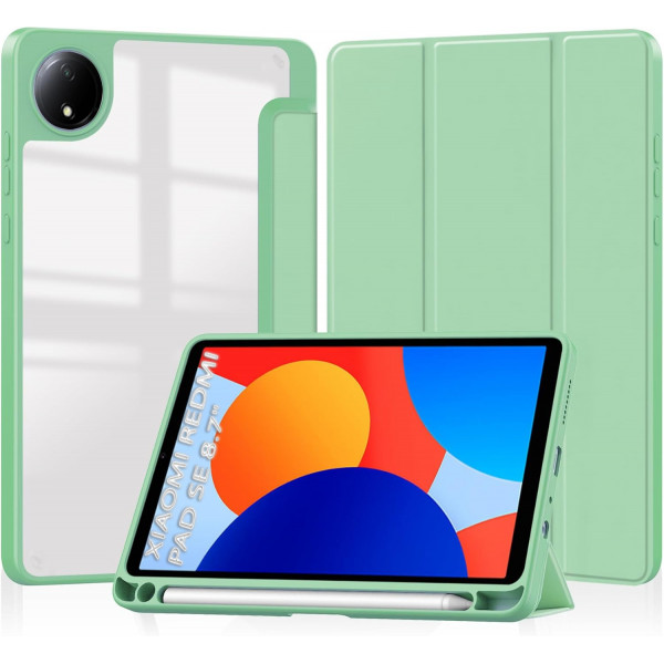 Чохол-книжка BeCover Soft Edge TPU для Xiaomi Redmi Pad SE 8.7 Green (712567)