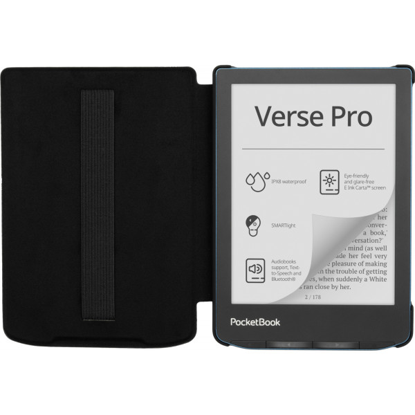 Чохол-книжка PocketBook Shell-Strap для PocketBook 6" PB619/629/634 Black (SH-ST-634-BK-WW)