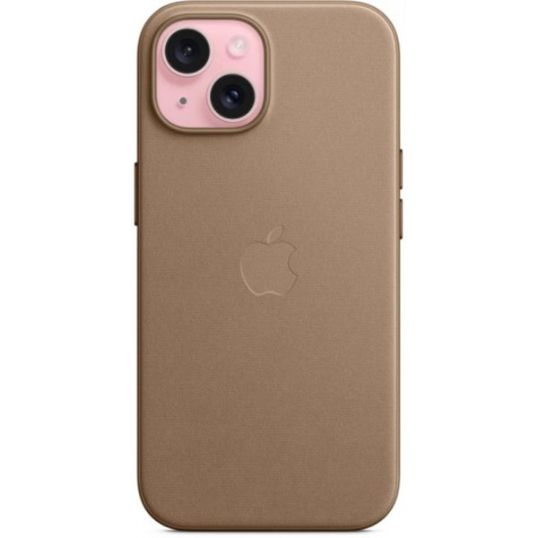 Чохол-накладка Apple FineWoven Case with MagSafe для Apple iPhone 15 Taupe (MT3C3)