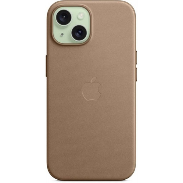 Чохол-накладка Apple FineWoven Case with MagSafe для Apple iPhone 15 Taupe (MT3C3)