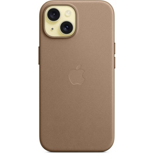Чохол-накладка Apple FineWoven Case with MagSafe для Apple iPhone 15 Taupe (MT3C3)
