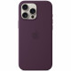 Чохол-накладка Apple Silicone Case with MagSafe для Apple iPhone 16 Pro Max Plum (MYYW3)