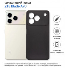 Чохол-накладка BeCover для ZTE Blade A76 4G Black (714934)
