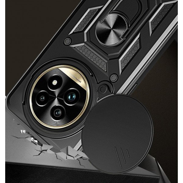 Чохол-накладка BeCover Military для Realme 13 Plus 5G Black (713076)