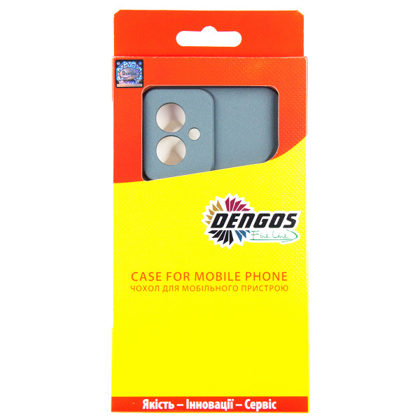 Чохол-накладка Dengos Carbon для Motorola Moto G55 Grey (DG-TPU-CRBN-249)