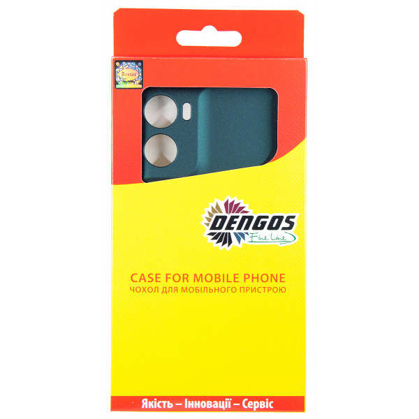Чохол-накладка Dengos Soft для Motorola Moto G06 Green (DG-TPU-SOFT-84)