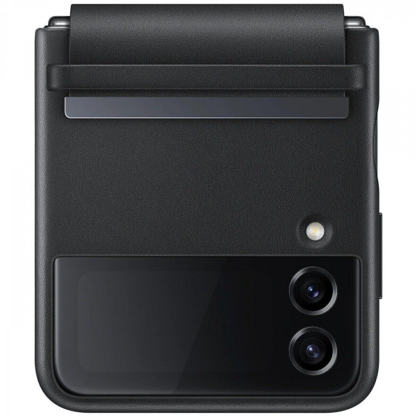 Чохол-накладка Samsung Flap Leather Cover для Samsung Galaxy Flip 4 SM-F721 Black (EF-VF721LBEGUA)